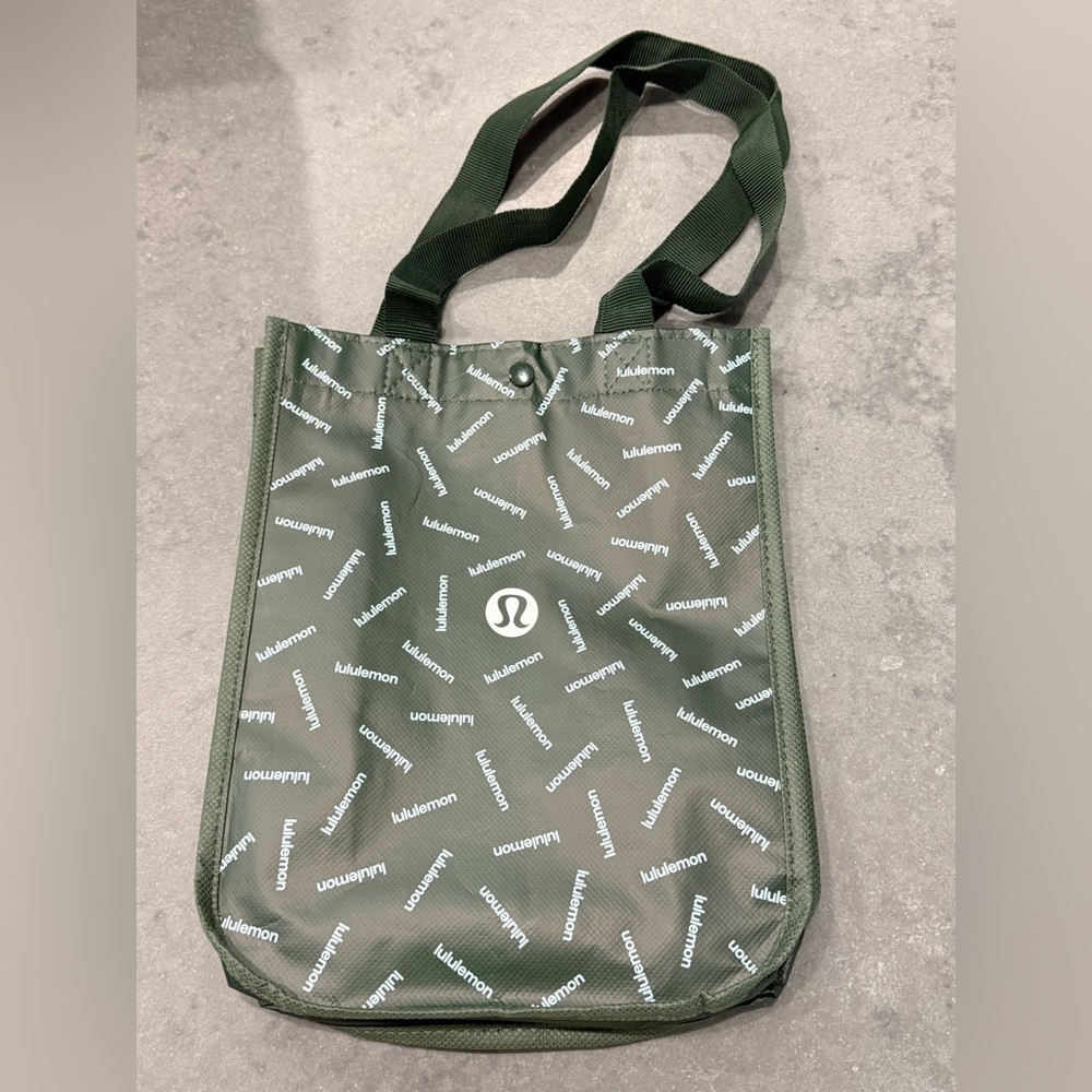 Lululemon Shopping Tote Bag Green